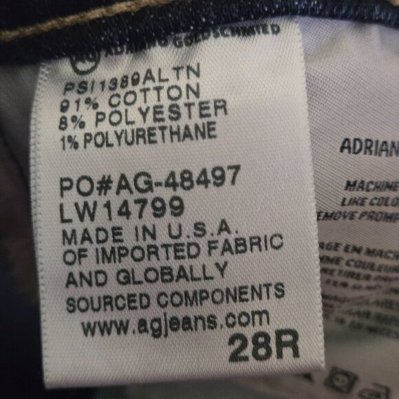 AG Adriano Goldschmied The Legging Ankle Size 28R - Picture 10 of 13